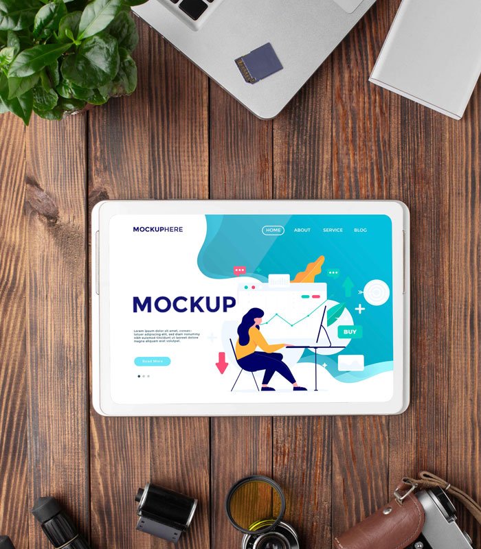 VIB Technologies website design image